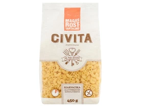 CIVITA gluténmentes kukorica száraztészta szarvacska 450 g CIVITA gluténmentes kukorica száraztészta szarvacska 450 g