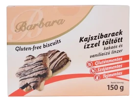 Barbara Gluténmentes Kajszis linzer 150 g Barbara Gluténmentes Kajszis linzer 150 g