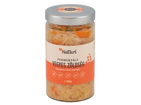 NaTuri Fermentált Vegyes Zöldség - Nagy 500g NaTuri Fermentált Vegyes Zöldség - Nagy 500g