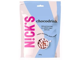 Nick's csokoládés italpor cukor és gluténmentes 250 g Nick's csokoládés italpor cukor és gluténmentes 250 g