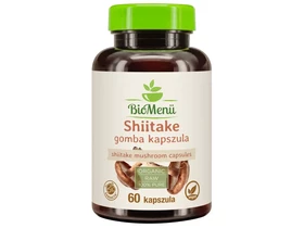 BioMenü BIO SHIITAKE gomba kapszula 60 db BioMenü BIO SHIITAKE gomba kapszula 60 db