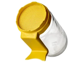 Csíráztató üvegedény sárga kupakkal 1db Csíráztató üvegedény sárga kupakkal 1db