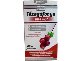 Jutavit tőzegáfonya 800 mg + aranyvessző kivonat tabletta 60db Jutavit tőzegáfonya 800 mg + aranyvessző kivonat tabletta 60db