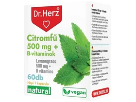 Dr. Herz Citromfű 500 mg + B vitamin 60 db Dr. Herz Citromfű 500 mg + B vitamin 60 db