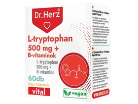 Dr.Herz L-tryptophan 500 mg + B vitaminok 60 db Dr.Herz L-tryptophan 500 mg + B vitaminok 60 db