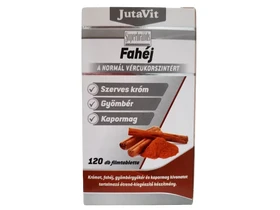 Jutavit Fahéj+Króm+Gyömbér+Kapormag 120 db Filmtabletta Jutavit Fahéj+Króm+Gyömbér+Kapormag 120 db Filmtabletta