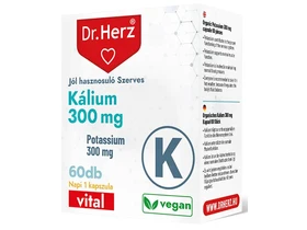Dr. Herz Szerves Kálium 300 mg 60 db kapszula Dr. Herz Szerves Kálium 300 mg 60 db kapszula