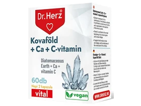 Dr. Herz Kovaföld + Ca + C-vitamin 60 db kapszula Dr. Herz Kovaföld + Ca + C-vitamin 60 db kapszula