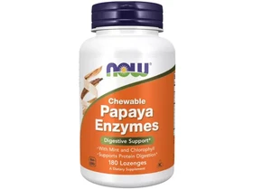 NOW Papaya enzime 180 db rágótabletta NOW Papaya enzime 180 db rágótabletta