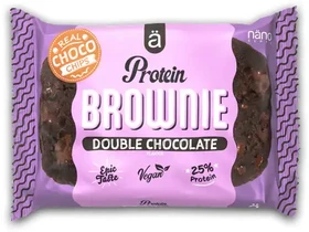 Nano Supps Vegán Protein Brownie 60g (Double Chocolate) Nano Supps Vegán Protein Brownie 60g (Double Chocolate)