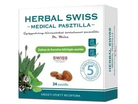 Herbal Swiss Medical pasztilla 24 db Herbal Swiss Medical pasztilla 24 db
