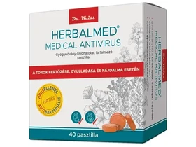 HERBALMED Medical pasztilla 40 db HERBALMED Medical pasztilla 40 db