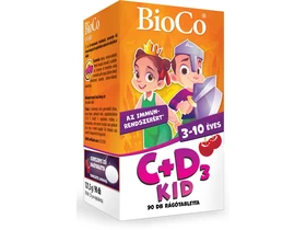 BioCo C+D3 KID cseresznye ízű rágótabletta 90db BioCo C+D3 KID cseresznye ízű rágótabletta 90db