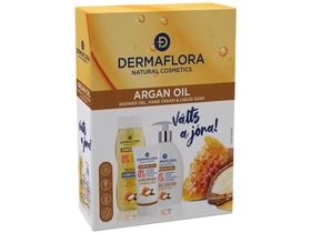 Dermaflora Ajándékcsomag (Tusfürdő, kézkrém, folyékony szappan díszdobozban) Dermaflora Ajándékcsomag (Tusfürdő, kézkrém, folyékony szappan díszdobozban)