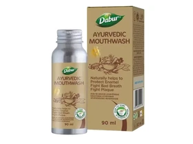 Dabur Ayurvedikus Szájöblögető gyógynövényekkel 90 ml Dabur Ayurvedikus Szájöblögető gyógynövényekkel 90 ml