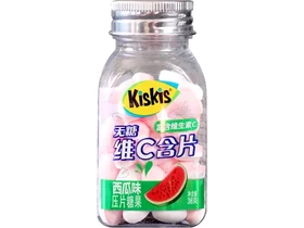 Dinnye ízű frissítő cukorka C-vitaminnal és édesítőszerekkel 38g Dinnye ízű frissítő cukorka C-vitaminnal és édesítőszerekkel 38g