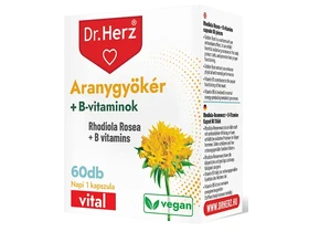 Dr. Herz Aranygyökér + B-vitaminok kapszula 60 db Dr. Herz Aranygyökér + B-vitaminok kapszula 60 db