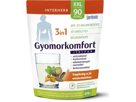 Interherb XXL 90 adag Gyomorkomfort 3in1 borsmenta ízű italpor 270 g Interherb XXL 90 adag Gyomorkomfort 3in1 borsmenta ízű italpor 270 g