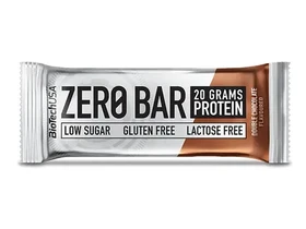 BioTech USA Zero Bar Dupla csokoládé ízű 50 g BioTech USA Zero Bar Dupla csokoládé ízű 50 g