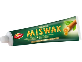Dabur Gyógynövényes fogkrém Miswak-kivonattal 100 ml Dabur Gyógynövényes fogkrém Miswak-kivonattal 100 ml
