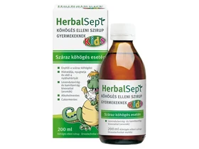 HerbalSept Köhögés elleni szirup gyermekeknek 200 ml HerbalSept Köhögés elleni szirup gyermekeknek 200 ml