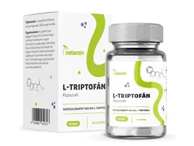 Netamin L-triptofán kapszula 500 mg 60db Netamin L-triptofán kapszula 500 mg 60db