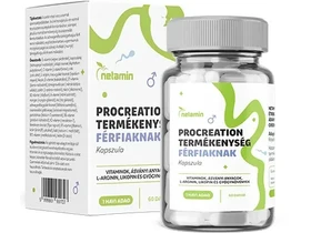 Netamin ProCreation Termékenység Férfiaknak kapszula 60 db Netamin ProCreation Termékenység Férfiaknak kapszula 60 db