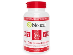 Bioheal Vas + Cink Szerves Komplex tabletta 70 db Bioheal Vas + Cink Szerves Komplex tabletta 70 db