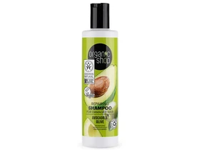 Organic Shop Regeneráló sampon avokádóval és olívával Organic Shop Regeneráló sampon avokádóval és olívával