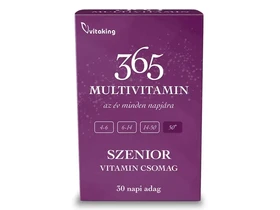 Vitaking 365 SZENIOR Multivitamin csomag 30 napi adag Vitaking 365 SZENIOR Multivitamin csomag 30 napi adag