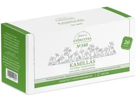 Györgytea Kamillás filteres teakeverék 20x1,3 g Györgytea Kamillás filteres teakeverék 20x1,3 g