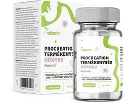 Netamin Procreation Termékenység Nőknek Kapszula 60 db Netamin Procreation Termékenység Nőknek Kapszula 60 db