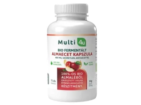 Multi 4U BIO Fermentált almaecet kapszula 400mg 75db Multi 4U BIO Fermentált almaecet kapszula 400mg 75db