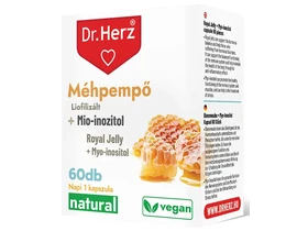 Dr. Herz Méhpempő + Mio-Inozitol  60 db kapszula Dr. Herz Méhpempő + Mio-Inozitol  60 db kapszula