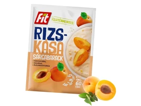 Fit Rizskása Sárgabarack nádcukorral és inulinnal GLUTÉNMENTES 60g Fit Rizskása Sárgabarack nádcukorral és inulinnal GLUTÉNMENTES 60g