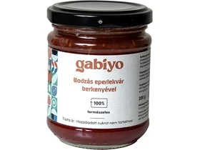 Gabiyo Bodzás Eperlekvár Berkenyével (hozzáadott cukor nélkül) 200g Gabiyo Bodzás Eperlekvár Berkenyével (hozzáadott cukor nélkül) 200g