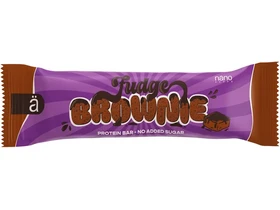 Nano Supps Protein Bar 55g - Brownie Fudge Nano Supps Protein Bar 55g - Brownie Fudge