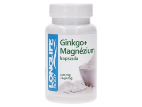 LongLife Ginkgo+Magnézium kapszula 60 db LongLife Ginkgo+Magnézium kapszula 60 db