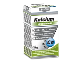 Jutavit Kálcium-biszglicinát + D3 + K2 + K1 vitamin 60 db kapszula Jutavit Kálcium-biszglicinát + D3 + K2 + K1 vitamin 60 db kapszula