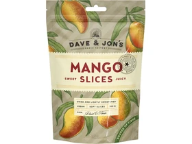 Dave & Jon's Szárított mangó szeletek 100g Dave & Jon's Szárított mangó szeletek 100g
