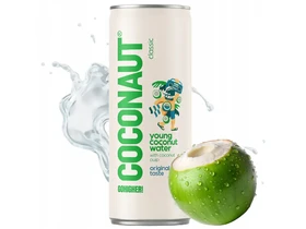 Coconaut Kókuszvíz Gyümölcshússal 320ml, CAN Coconaut Kókuszvíz Gyümölcshússal 320ml, CAN