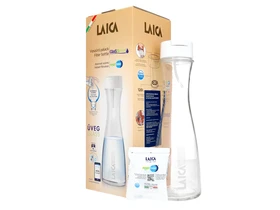 LAICA GlasSmart 1,1 literes üveg vízszűrő palack 1 db szűrő disk-kel LAICA GlasSmart 1,1 literes üveg vízszűrő palack 1 db szűrő disk-kel