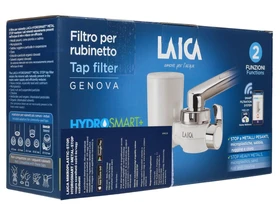 LAICA Genova Metal Stop rendszerű csapra szerelhető mikroplasztik-stop vízszűrő LAICA Genova Metal Stop rendszerű csapra szerelhető mikroplasztik-stop vízszűrő