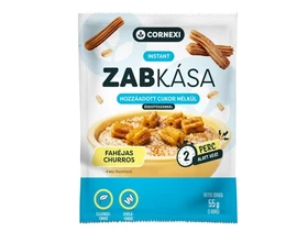 Cornexi Fahéjas Churros Zabkása (hozzáadott cukor nélkül, édesítőszerrel) 55g Cornexi Fahéjas Churros Zabkása (hozzáadott cukor nélkül, édesítőszerrel) 55g