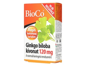 BioCo Ginkgo Biloba kivonat 120 mg Megapack tabletta 90 db BioCo Ginkgo Biloba kivonat 120 mg Megapack tabletta 90 db