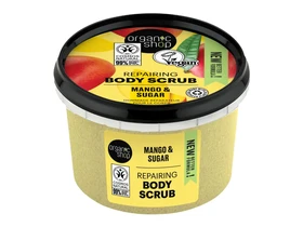 Organic Shop Helyreállító Testradír Mangóval és Cukorral 250ml Organic Shop Helyreállító Testradír Mangóval és Cukorral 250ml