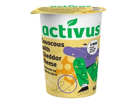 ACTIVUS Kuszkusz kása cheddar sajttal 60 g ACTIVUS Kuszkusz kása cheddar sajttal 60 g
