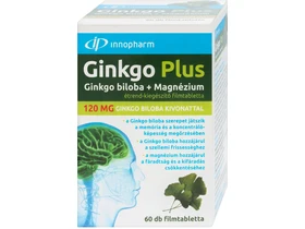 InnoPharm Ginkgo Plus Ginkgo biloba + Magnézium filmtabletta 60db InnoPharm Ginkgo Plus Ginkgo biloba + Magnézium filmtabletta 60db
