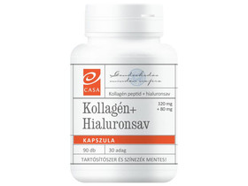 CASA Hialuronsav+ Kollagén kapszula 90 db CASA Hialuronsav+ Kollagén kapszula 90 db