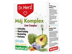 Dr. Herz Máj Komplex 60 db kapszula Dr. Herz Máj Komplex 60 db kapszula